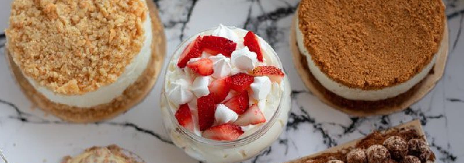 Esto es azúcar - Receta: Mousse de fresa con crust de gal...